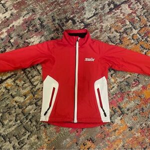 Red Lightweight Athletic Jacket